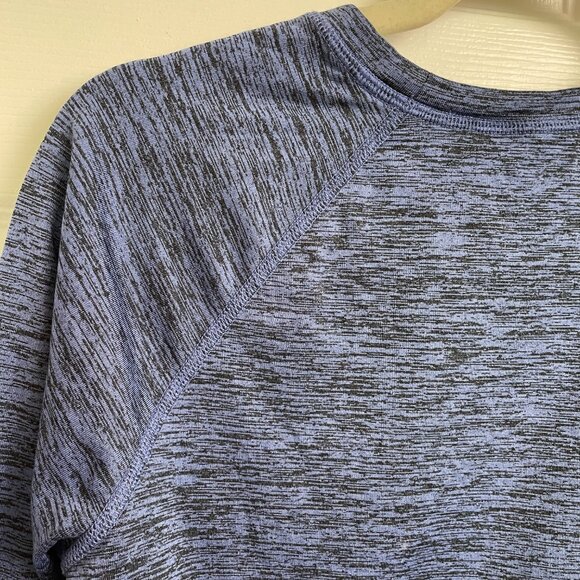 Cuddl Duds Climate Right Blue Black Long Sleeve Crew SMALL Womens Underlayer - Picture 3 of 11